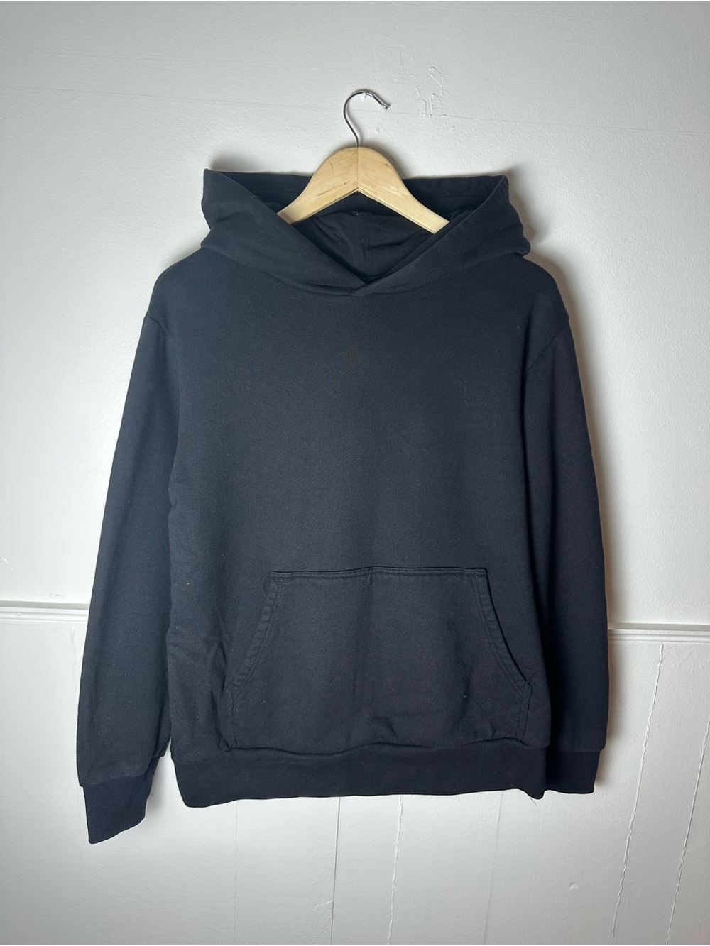 Midweight Black Hoodie